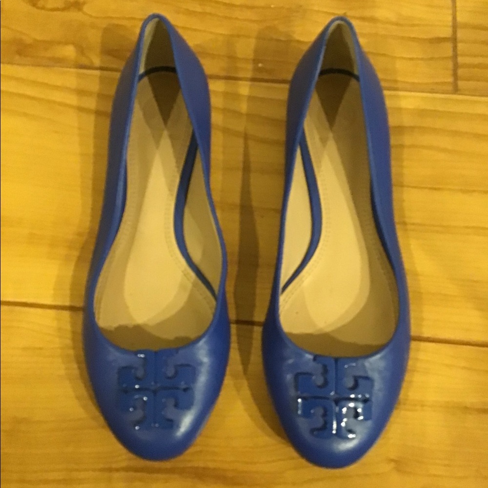 Blue Tory Burch Flats in Size 7.5, Great Condition
